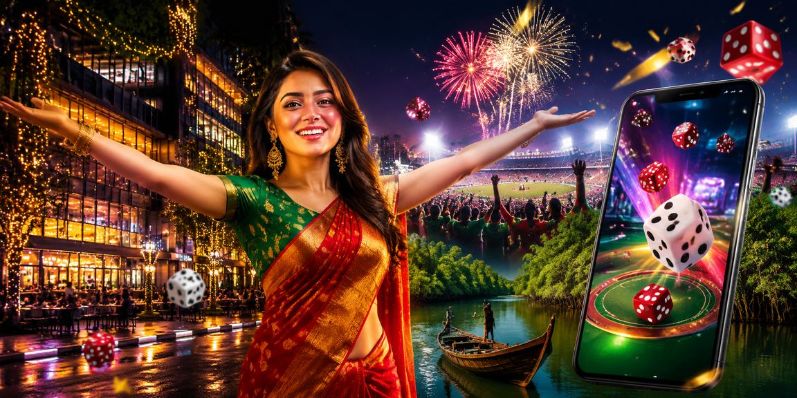 ঢাকার একটি খেলোয়াড় dice গেম উপভোগ করছে
